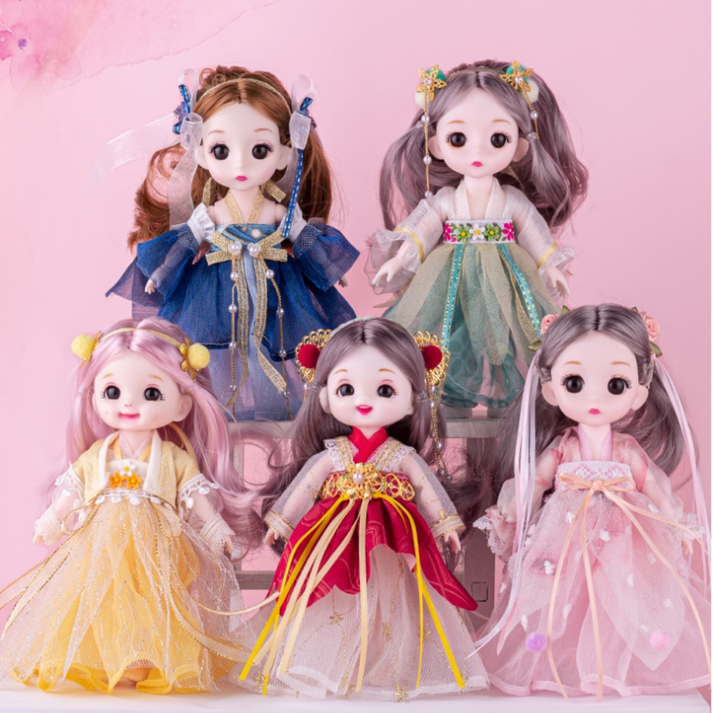 Korean Lifestyle Items - Vestido de muñeca de 17CM, disfraz