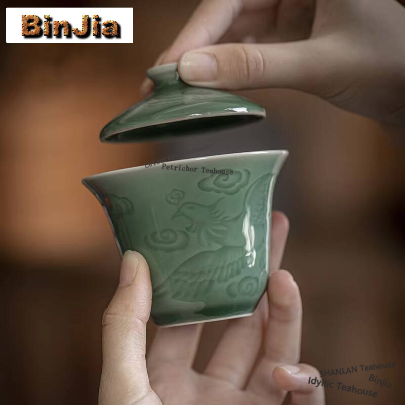 Cubierta de celadón antiguo pa - Celadon Ceramic Cup reseña y precio