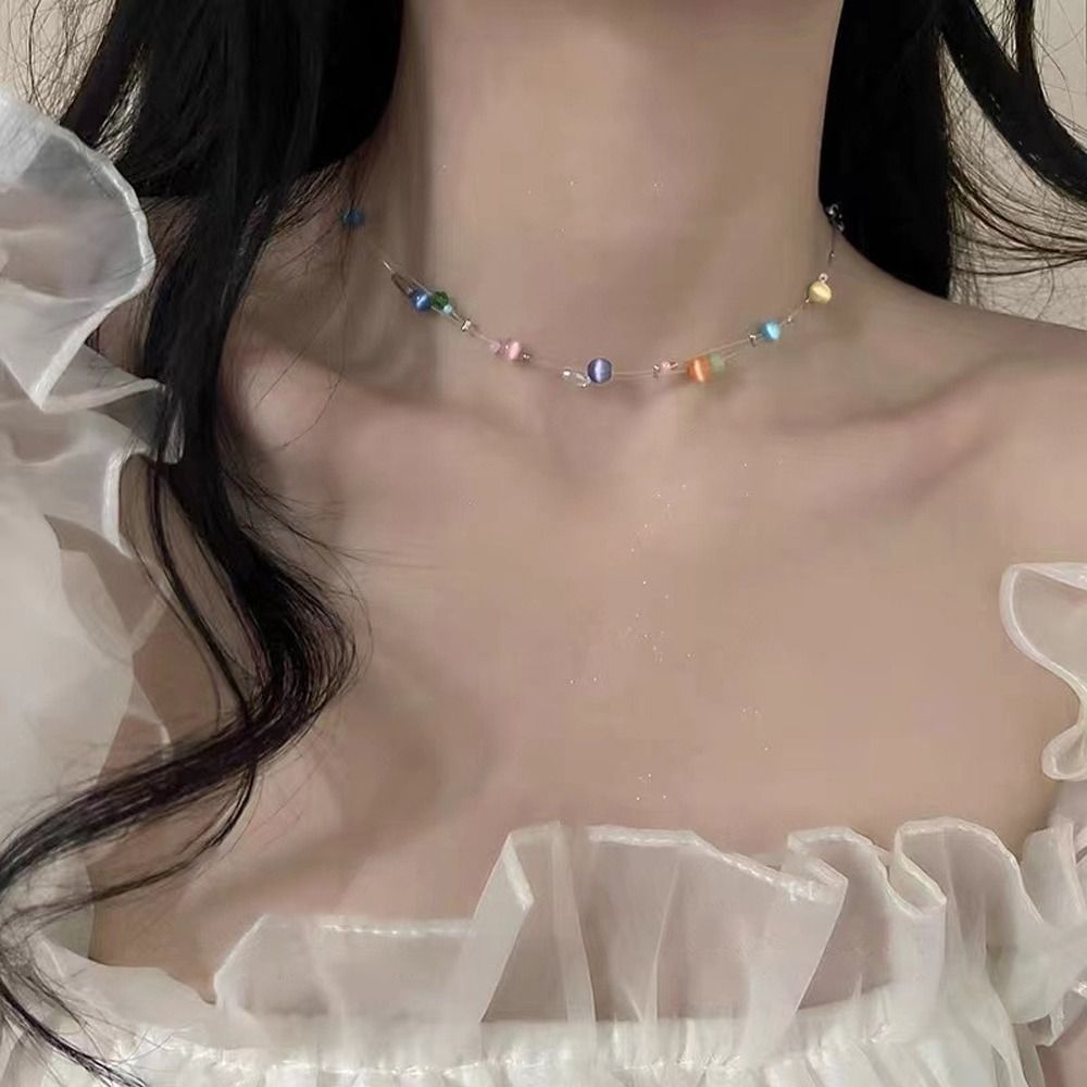Collar de aleación de estilo c - Korean Lifestyle Aesthetic reseña y precio