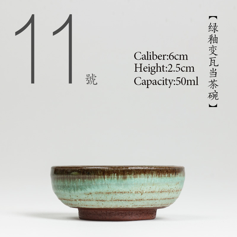 NO.011 Taza de té de cerámica  - Celadon Ceramic Cup reseña y precio