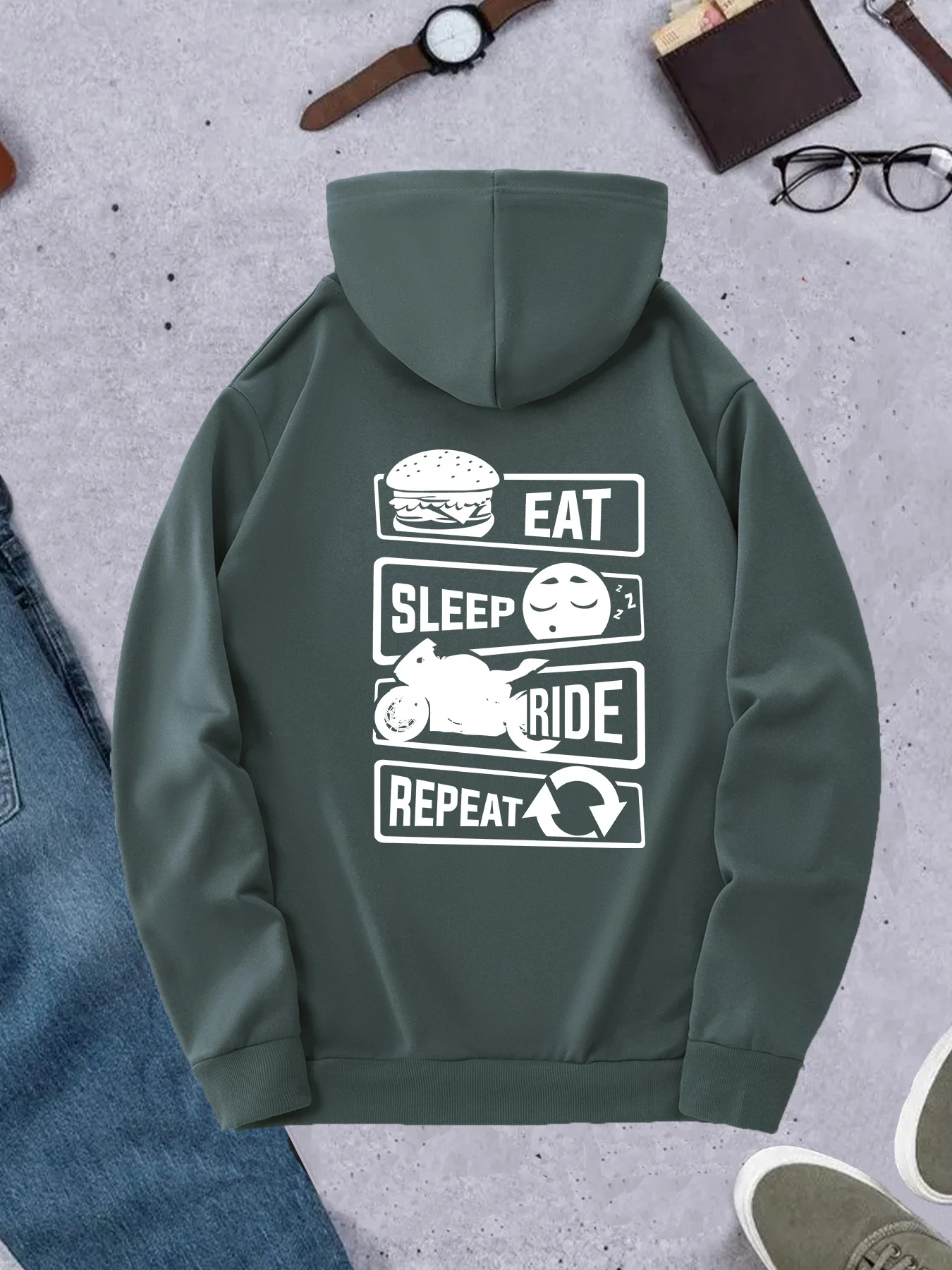 Sudadera con capucha para homb - Korean Men Lifestyle reseña y precio